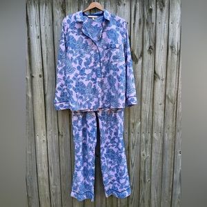 Victoria’s Secret Size Small Pink and Blue Pajamas EUC